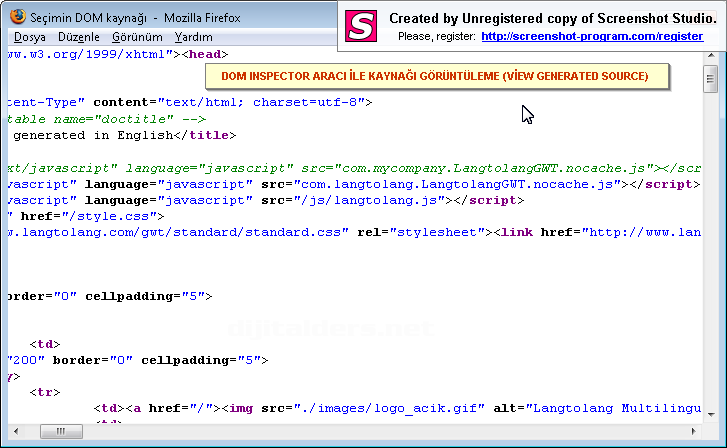 Measureıt, Webdeveloper Anlatım