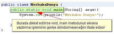 Public, Void, Main, Static Nedir?