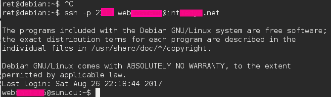 Sunucuya Key ile Bağlanmak